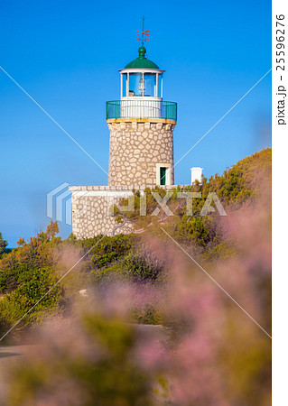 Skinari Lighthouse on Zakynthos island, Greece Skinari Lighthouse on Zakynthos island, Greece 25596276