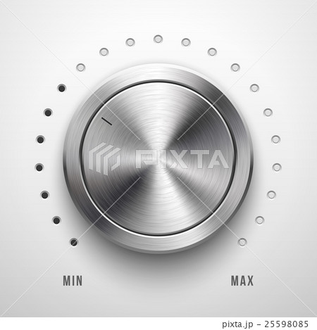 Abstract Technology Volume Knob 25598085