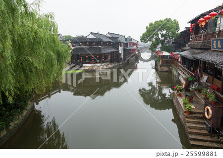 上海_西塘水郷風景 25599881