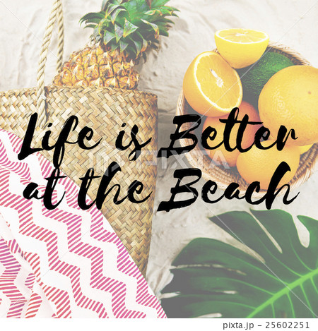 Summer Break Lifestyle Oranges Vacation Words Concept Summer Break Lifestyle Oranges Vacation Words Concept 25602251