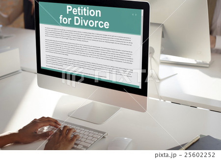 Petition Divorce Arguing Conflict Despair Breakup Concept 25602252