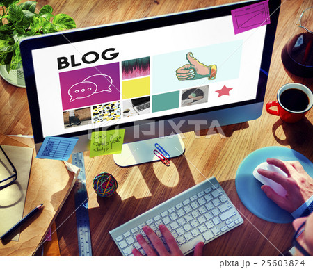 Social Media Blog Communication Chat Communication 25603824