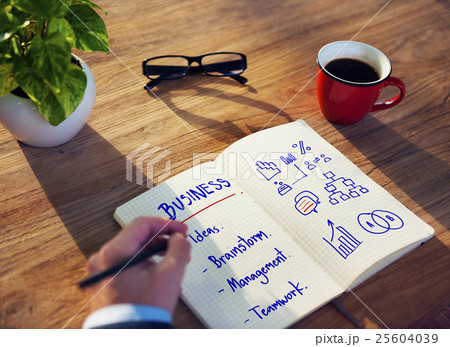 Business Brainstorm Planning Work Ideas Concept 25604039
