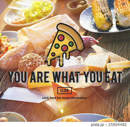 PIzza Slice Junkfood Obesity Calories Concept 25604482