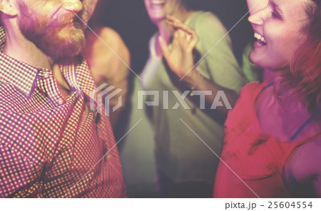 Group Of People Dancing Concept 25604554