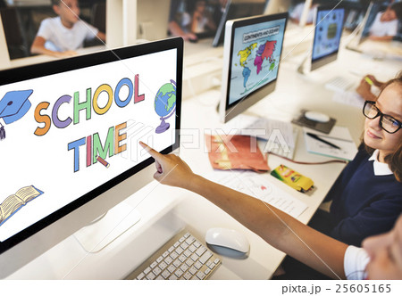 School Academic Learning Kids Graphic Concept School Academic Learning Kids Graphic Concept 25605165