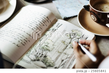 Coffee Shop Cafe Drinking Friendship Togetherness Concept 25605841