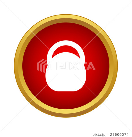 Athletic professional weight icon, simple style 25606074
