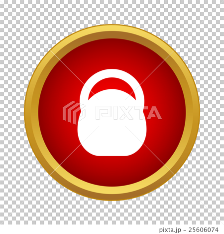 Athletic professional weight icon, simple style 25606074