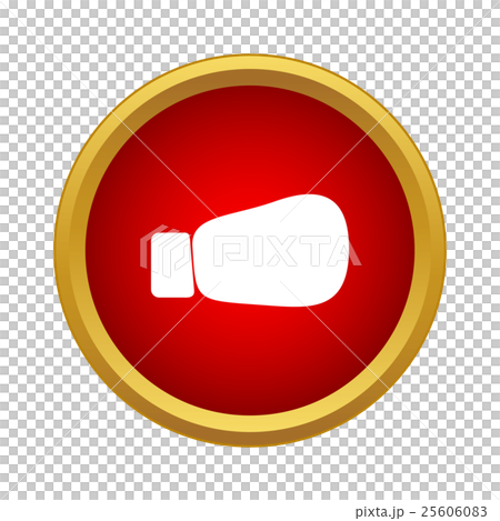 Boxing glove icon, simple style 25606083