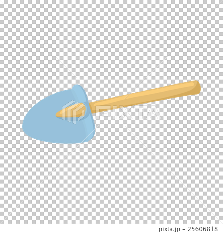 Shovel icon in cartoon style Shovel icon in cartoon style 25606818