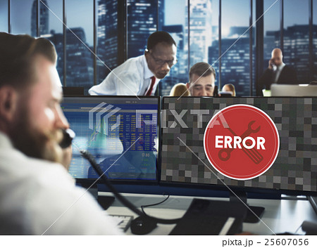 Error Something Went Wrong Under Construction Concept 25607056