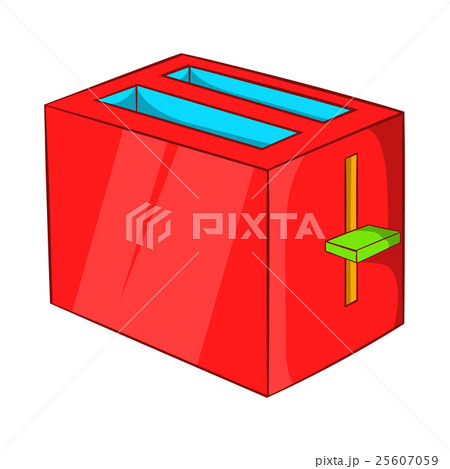 Toaster icon, cartoon style 25607059