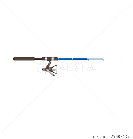 Rod icon, cartoon style Rod icon, cartoon style 25607137