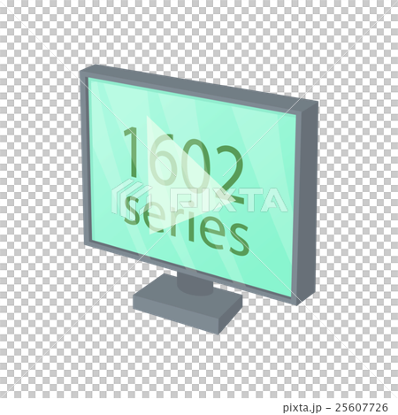 View series on TV icon, cartoon style View series on TV icon, cartoon style 25607726