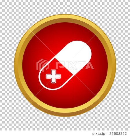 Pill icon, simple style Pill icon, simple style 25608252
