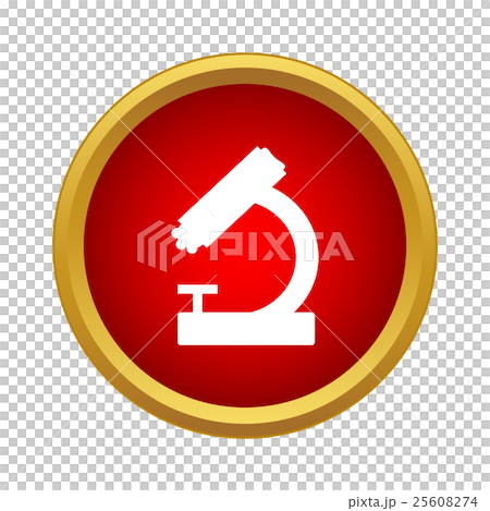 Microscope icon, simple style 25608274