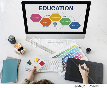 Education Knowledge Studying Learning Intelligence Concept 25608309