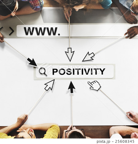Positivity Mindset Thinking Wellness Concept 25608345