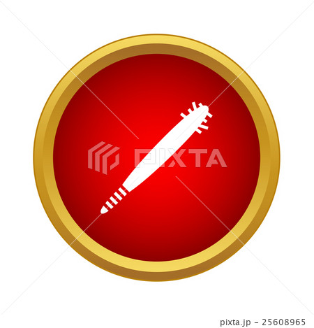 Air bomb icon in simple style 25608965