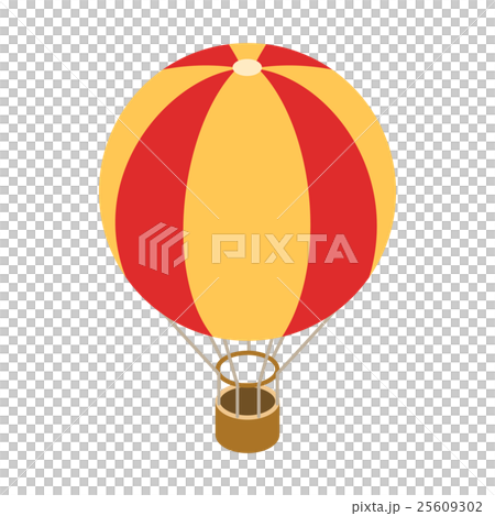 Balloon icon, isometric 3d style Balloon icon, isometric 3d style 25609302