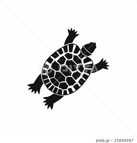 Turtle icon, simple style Turtle icon, simple style 25609367