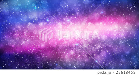 惑星 天体 銀河 背景 のイラスト素材