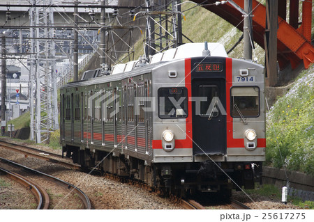 ［IK］東急池上線7700系電車（歌舞伎塗装） 25617275