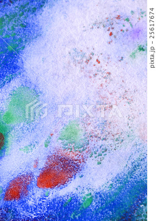 white paper with paint stains 25617674