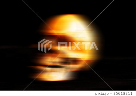 Skull with a blurred image. Skull with a blurred image. 25618211