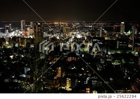 再度山から見る神戸の夜景 再度山から見る神戸の夜景 25622294