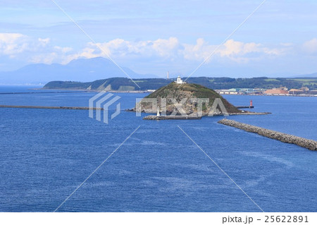 絵鞆岬から見る大黒島 絵鞆岬から見る大黒島 25622891