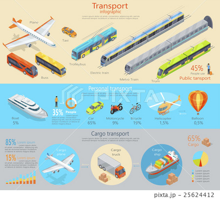 Transport Infographic. Transportation. Vector Transport Infographic. Transportation. Vector 25624412