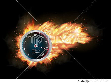 internet speed test meter 25626583