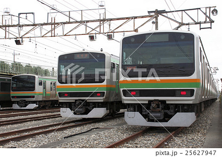 籠原電車区に留置中の車両 25627947