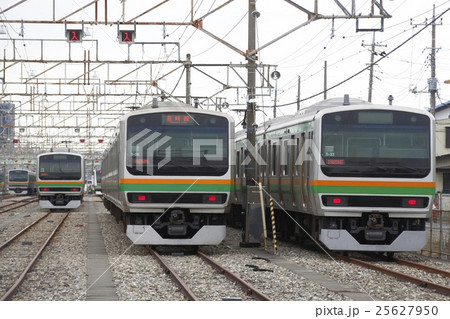 籠原電車区に留置中の車両 25627950