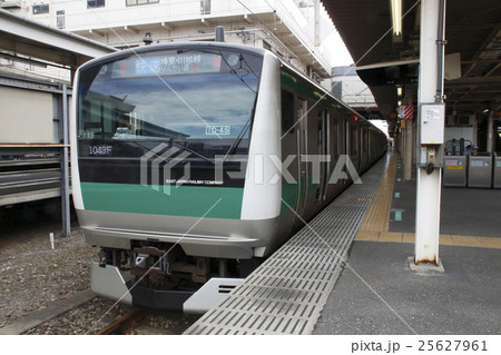 埼京線直通の川越線E233系(川越駅) 埼京線直通の川越線E233系(川越駅) 25627961