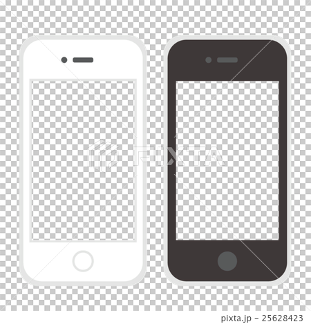 Illustration Material Smartphone Screen Stock Illustration