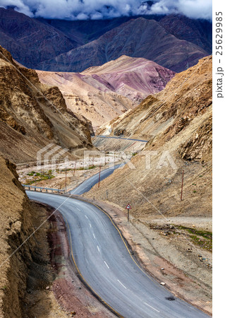 Srinagar Leh national highway NH-1 in Himalayas 25629985