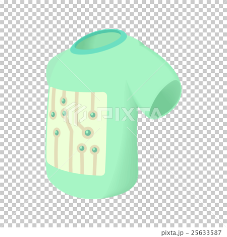 Electronic t-shirt icon, cartoon style Electronic t-shirt icon, cartoon style 25633587