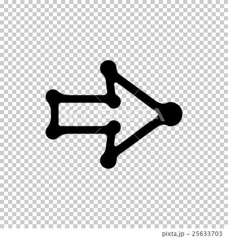 Right arrow with thick contour icon, simple style Right arrow with thick contour icon, simple style 25633703