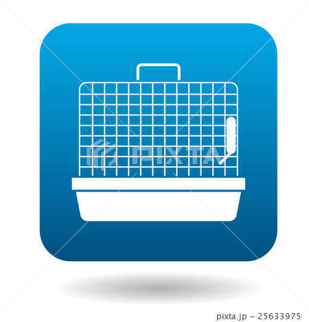 Rodent cage icon, simple style 25633975