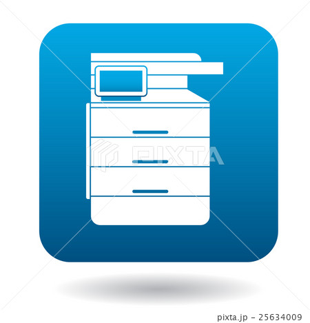 Multipurpose device, fax, copier and scanner icon 25634009