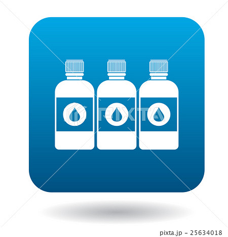 Printer ink bottles icon, cartoon style Printer ink bottles icon, cartoon style 25634018