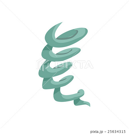 Disaster insurance. Tornado icon, cartoon style 25634315