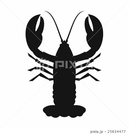Crayfish icon, simple style 25634477