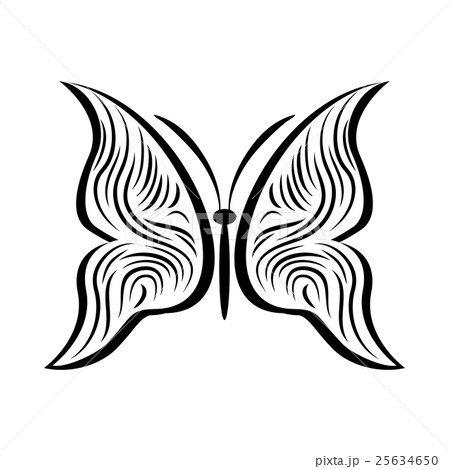 Butterfly with small wings icon, simple style 25634650