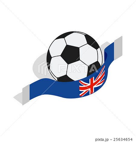 English football icon, isometric 3d style English football icon, isometric 3d style 25634654