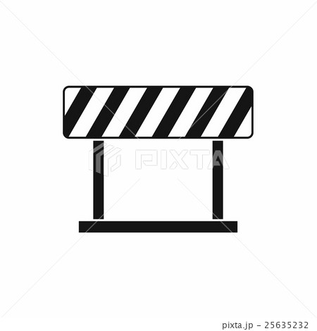 Traffic prohibition sign icon, simple style 25635232