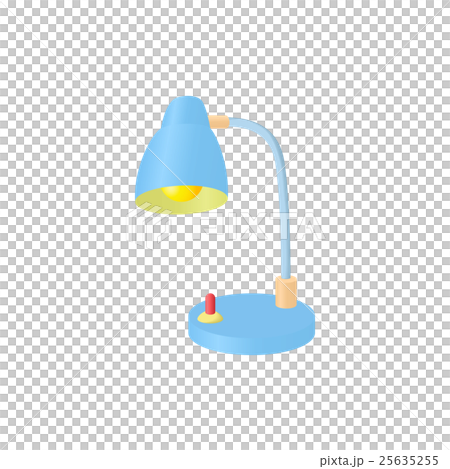 Table lamp icon, cartoon style Table lamp icon, cartoon style 25635255